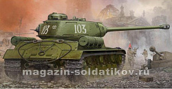 Сборная модель из пластика Советский танк ИС-2 (1:35) Трумпетер