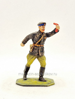 Красный командир 1918-21 год, 54 мм, Студия Большой полк