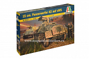 Сборная модель из пластика ИТ Бронеавтомобиль 15 cm Panzerwerfer 42 auf sWS, 1:35, Italeri - фото