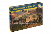 Сборная модель из пластика ИТ Бронеавтомобиль 15 cm Panzerwerfer 42 auf sWS, 1:35, Italeri - фото