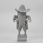 Сборная фигура из смолы Миньон-Шериф, 40 мм, ArmyZone Miniatures