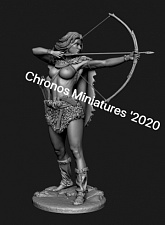 Сборная фигура из смолы Миры Фэнтези: Венера палеолита, 75 мм Chronos Miniatures - фото