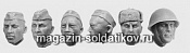 Аксессуары из смолы Советские головы №8. Tank - фото