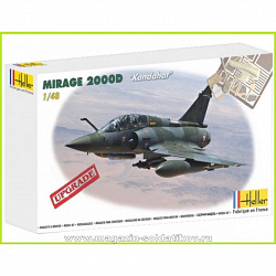 Сборная модель из пластика Самолет Mirage 2000D «Kandahar»1:48 Хэллер