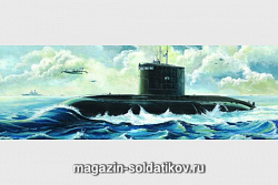 Сборная модель из пластика Подводная лодка «Варшавянка» 1:144 Трумпетер