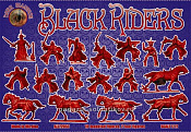 Солдатики из пластика Black riders 1/72, Alliance - фото