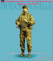 Сборная фигура из смолы Командир подразделения Новороссии (лето 2014 г.). Одна фигура. 1:35 Tank - фото