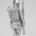 Сборная миниатюра из металла Сержант линейной пехоты в шляпе. Франция, 1802-1806 гг, 28 мм, Аванпост