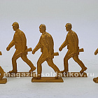 Солдатики из металла ОПИМ54-021 Солдатики «Мотострелки на походе», Оловянный парад