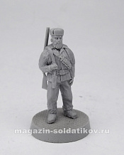Сборная фигура из смолы Охотник, серия «Наемники» 28 мм, ArmyZone Miniatures - фото