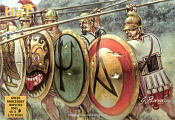 Солдатики из пластика Greek Mercenary Hoplites, (1:72), Hat - фото
