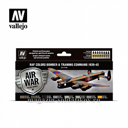 Набор Model Air Bomber Air Command&Training Air Command 1939-1945 Vallejo