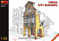 Сборная модель из пластика Чешское городское здание MiniArt (1/35)