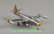 Масштабная модель в сборе и окраске Самолёт F-84Е-25, 8th FBS, Дональд Джеймс (1:72) Easy Model - фото