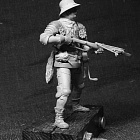 Сборная фигура из смолы Swiss crobowman 15 c, 75 mm. Mercury Models