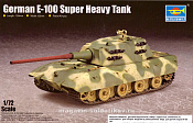 Сборная модель из пластика Танк German E-100 Super Heavy Tank 1:72 Трумпетер - фото