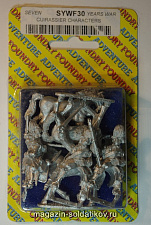 Фигурки из металла SYW F30 Кирасиры(персонажи) (28 мм) Foundry - фото