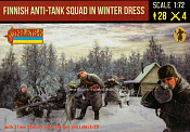 Finnish Anti-Tank Squad in Winter Dress (1/72) Strelets - фото