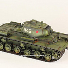 Масштабная модель в сборе и окраске Советский огнеметный танк КВ-8С (1:35) Магазин Солдатики