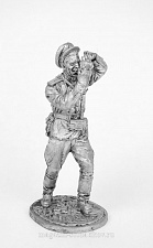 Миниатюра из олова Военный фотокорреспондент, ст. лейтенант, 1943-45 гг. СССР, 54мм. EK Castings - фото
