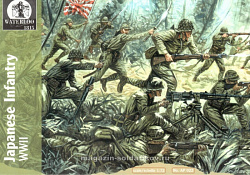 Солдатики из пластика АР 022 Японская пехота ВМВ (1:72) Waterloo