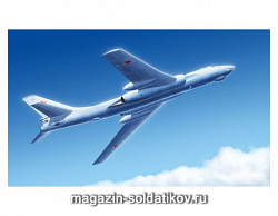 Сборная модель из пластика Самолет Ту - 16к - 26 1:144 Трумпетер