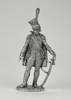 Миниатюра из олова Генерал князь Йозеф Понятовский, Польша. 1809-13 гг..,54 мм EK Castings