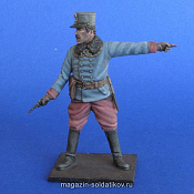 Сборная фигура из смолы Австро-Венгерский офицер. Первая Мировая Война 1/35 MasterClub - фото