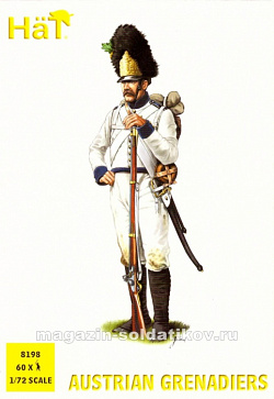 Солдатики из пластика Napoleonic Austrian Grenadiers (1:72) Hat