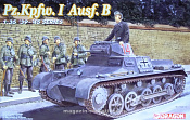 Сборная модель из пластика Д Танк Pz.Kpfw. I Ausf. B (1/35) Dragon - фото