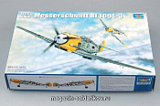 Сборная модель из пластика Самолет Мессершмитт BF - 109Е - 3 1:32 Трумпетер - фото
