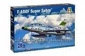 Сборная модель из пластика ИТ Самолет F-100F SUPER SABRE 1:72 Italeri - фото