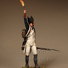 Сборная фигура из смолы SM 5411 Фузелёр французской линейной пехоты. 1792-1798, 54 мм, SOGA miniatures