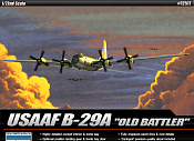 Сборная модель из пластика Самолёт USAAF B-29A «Old Battler» (1:72) Академия - фото