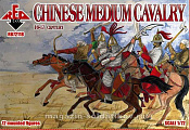 Солдатики из пластика Chinese Medium Cavalry 16-17 cent (1:72) Red Box - фото