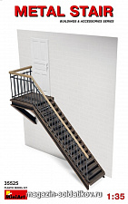 Сборная модель из пластика Металлическая лестница MiniArt (1/35) - фото