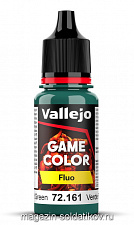 : Флюоресцентный зеленый холодный, Vallejo - фото