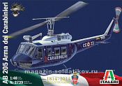 Сборная модель из пластика ИТ СамолетAB 205 Carabinieri (1/48) Italeri - фото