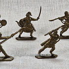 Биармия. Тяжёлая пехота. Пластик (8 шт, бронза, пластик), 54 мм, Воины и битвы