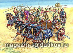Солдатики из пластика Персидская колесница и кавалерия (1/72) Звезда