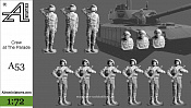 Сборные фигуры из смолы Парадные расчеты для боевых машин 1:72, Alex miniatures - фото