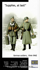Сборные фигуры из пластика MB 3553 Supplies, at last! German soldiers, 1944-1945 (1/35) Master Box - фото