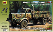 Сборная модель из пластика Нем. грузовик L4500A (1/35) Звезда - фото