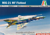 Сборная модель из пластика ИТ Самолет MIG-21MF FISHBED (1/48) Italeri - фото