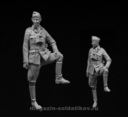 Сборные фигуры из смолы Немецкий офицер 1/35, Stalingrad