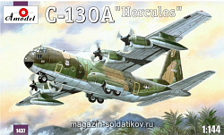 Сборная модель из пластика C-130A 'Hercules' самолет ВВС США Amodel (1/144)