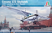 Сборная модель из пластика ИТ Самолет Cessna 172 Skyhawk (1/48) Italeri - фото
