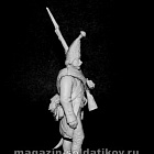 Сборная миниатюра из смолы Рядовой гренадерских полков, Россия, 1799 г. 54 мм, Chronos miniatures