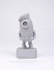 Сборная фигура из смолы Миньон-десантник, 40 мм, ArmyZone Miniatures - фото