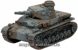 Сборная модель из металла Panzer IV D (15мм) Flames of War